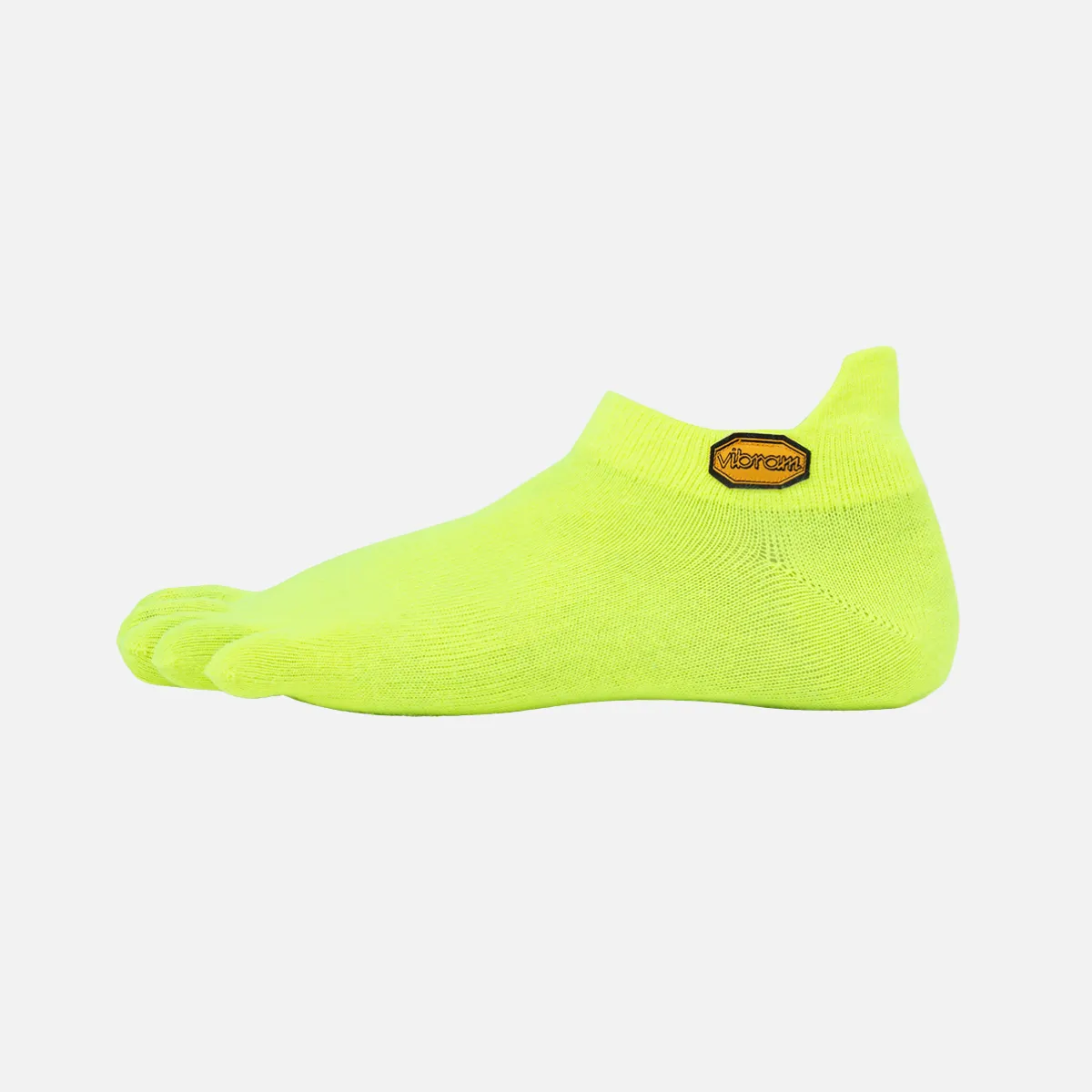 Vibram Five Fingers Socks No Show 1pair (Florocent Yellow)