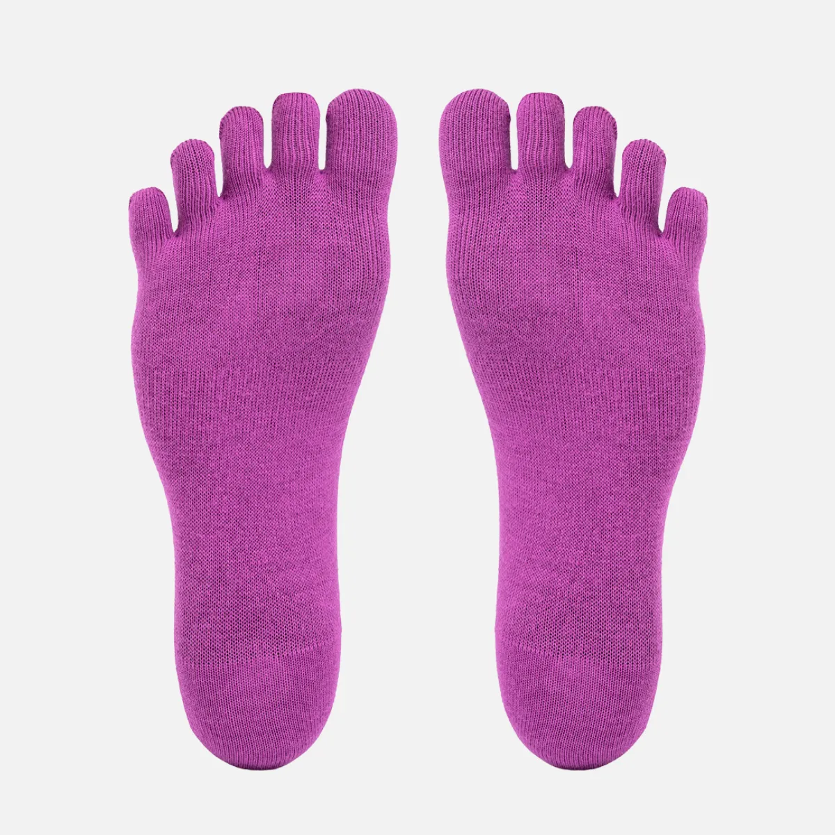 Vibram Five Fingers Socks No Show 1pair (Purple)