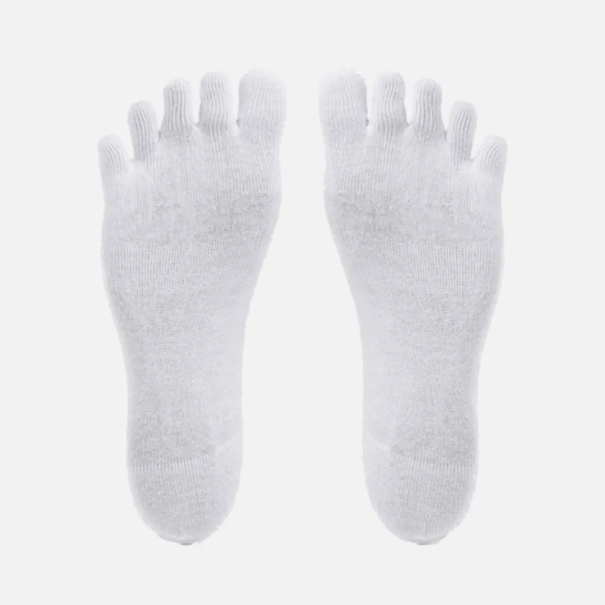Vibram Five Fingers Socks No Show 1pair (White)