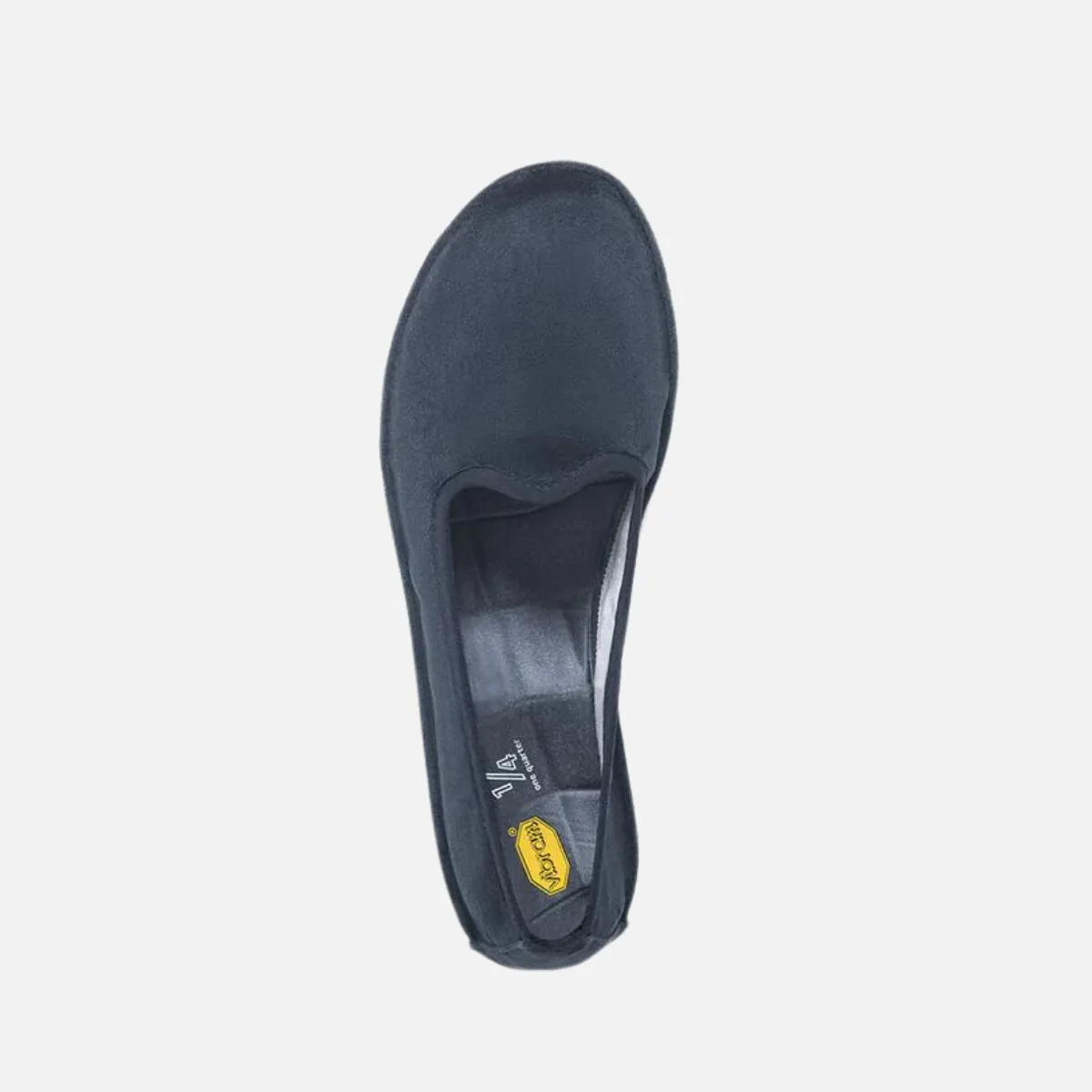 Vibram ONEQ Slipon Velvet Womens Lifestyle Shoes - Black/Black