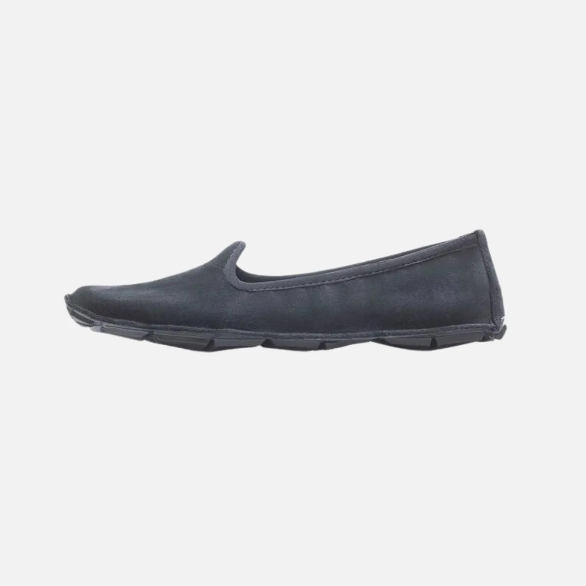 Vibram ONEQ Slipon Velvet Womens Lifestyle Shoes - Black/Black