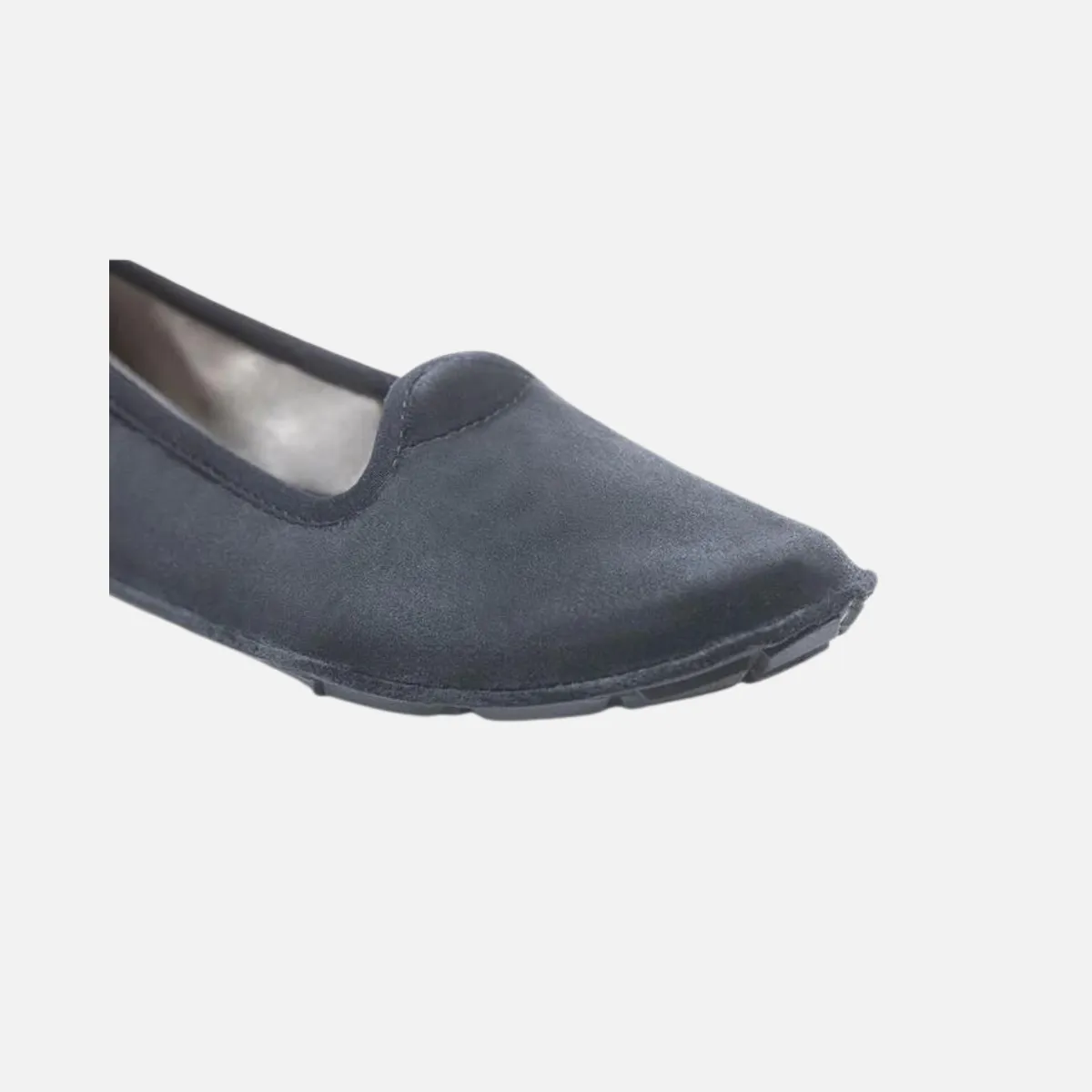 Vibram ONEQ Slipon Velvet Womens Lifestyle Shoes - Black/Black