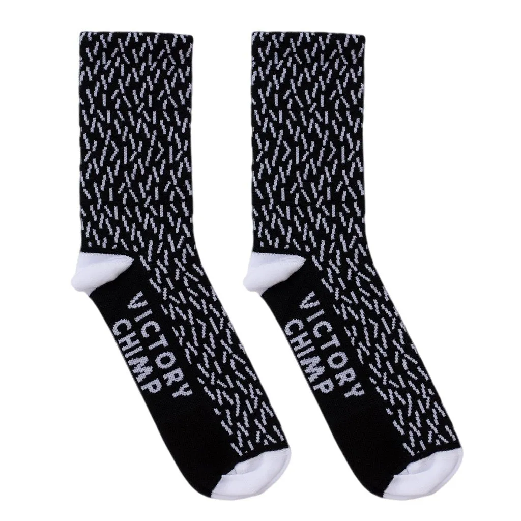 VICTORY CHIMP HAIRO SOCKS - SILVERBACK