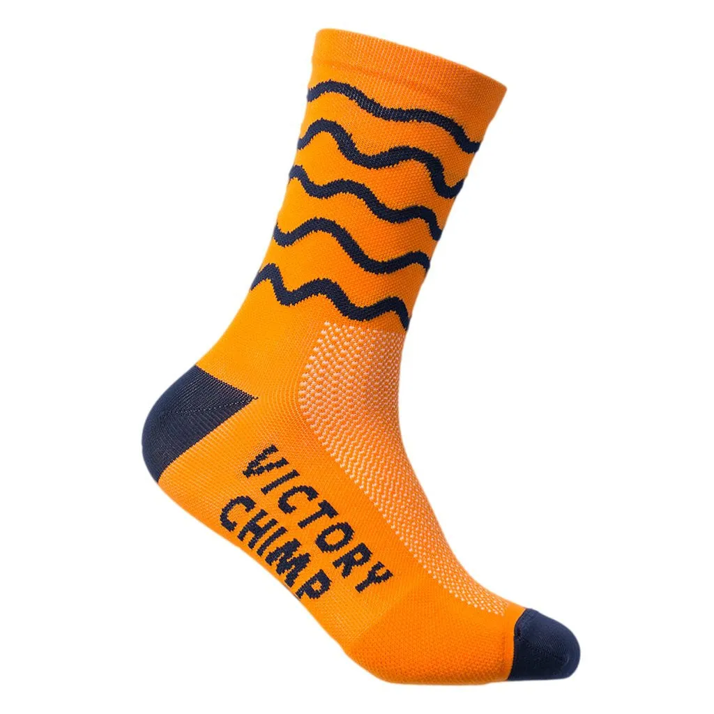 VICTORY CHIMP HILL REPEATS SOCKS - ORANGE