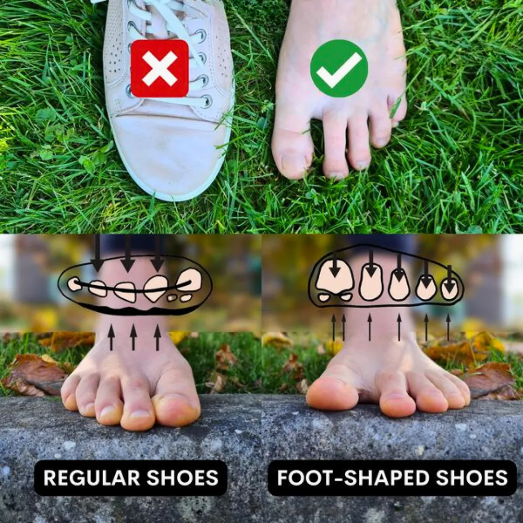 VilyVital Orthopaedic Barefoot Shoes for Bunions & Plantar Fasciitis Relief