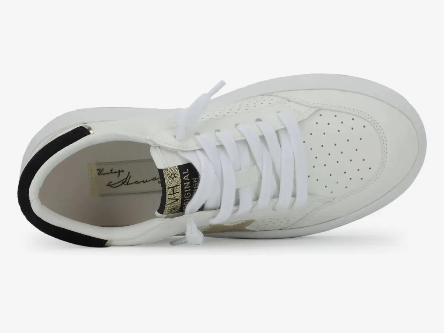 Vintage Havana Ream 5 in White Gold Multi