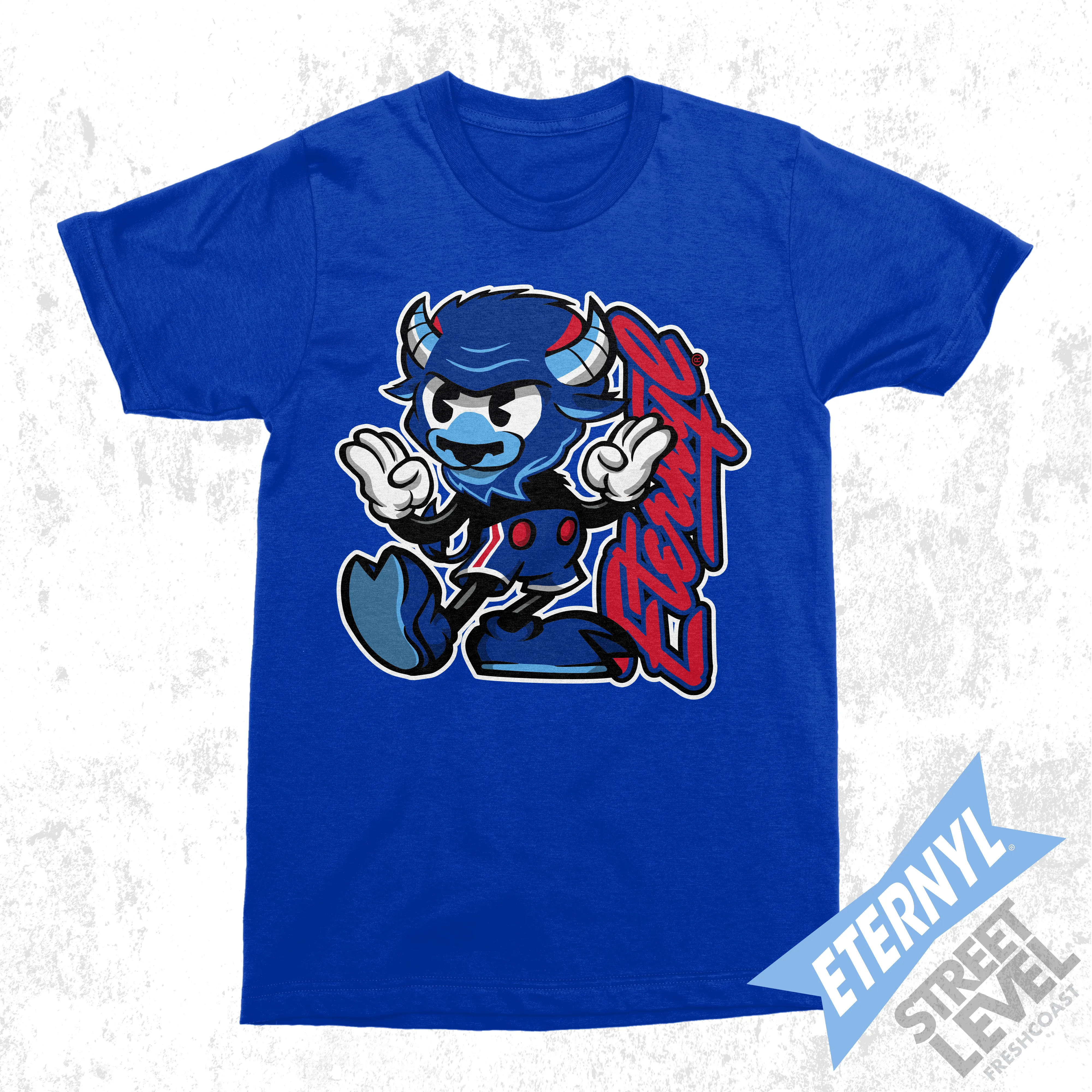 Vintage Toon Buffalo