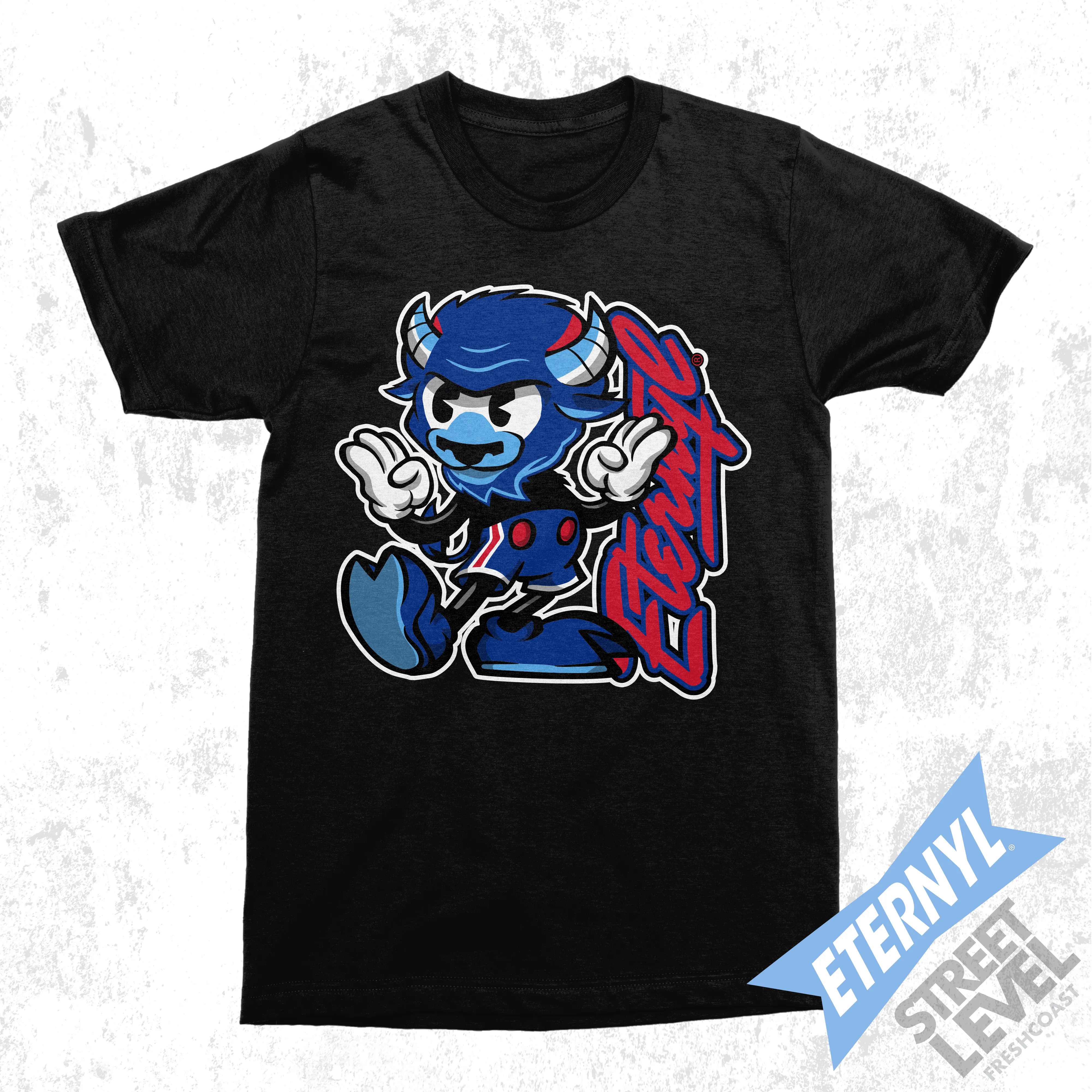 Vintage Toon Buffalo