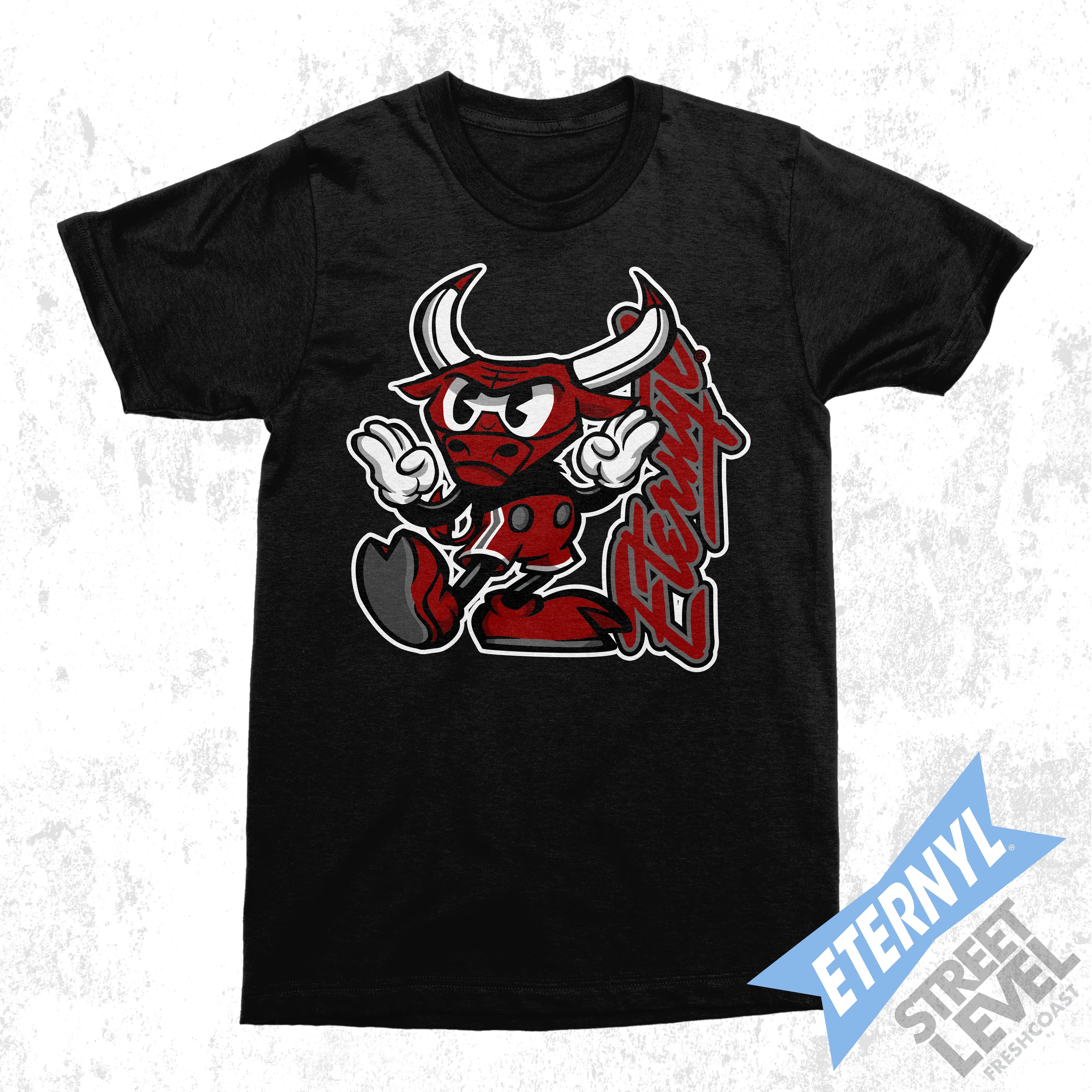 Vintage Toon Bulls