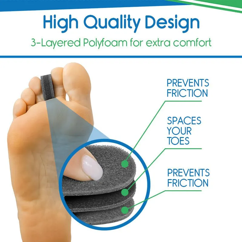 Vive Health ViveSole 3-Layer Toe Separators