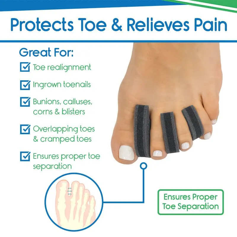 Vive Health ViveSole 3-Layer Toe Separators