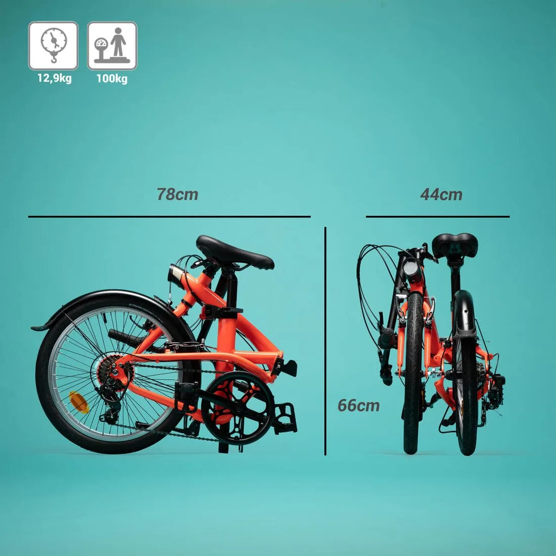VÉLO PLIANT TILT 500