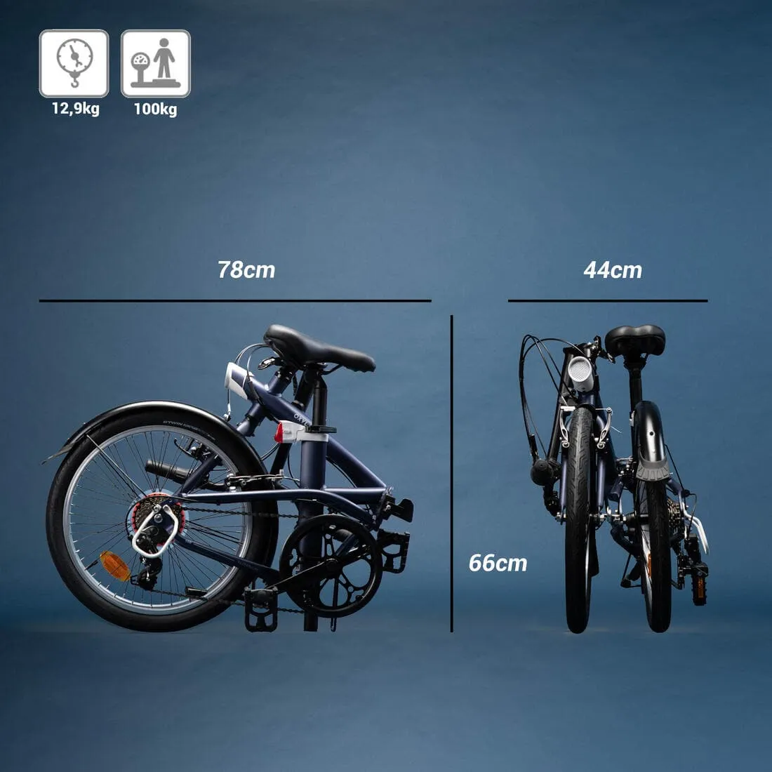 VÉLO PLIANT TILT 500