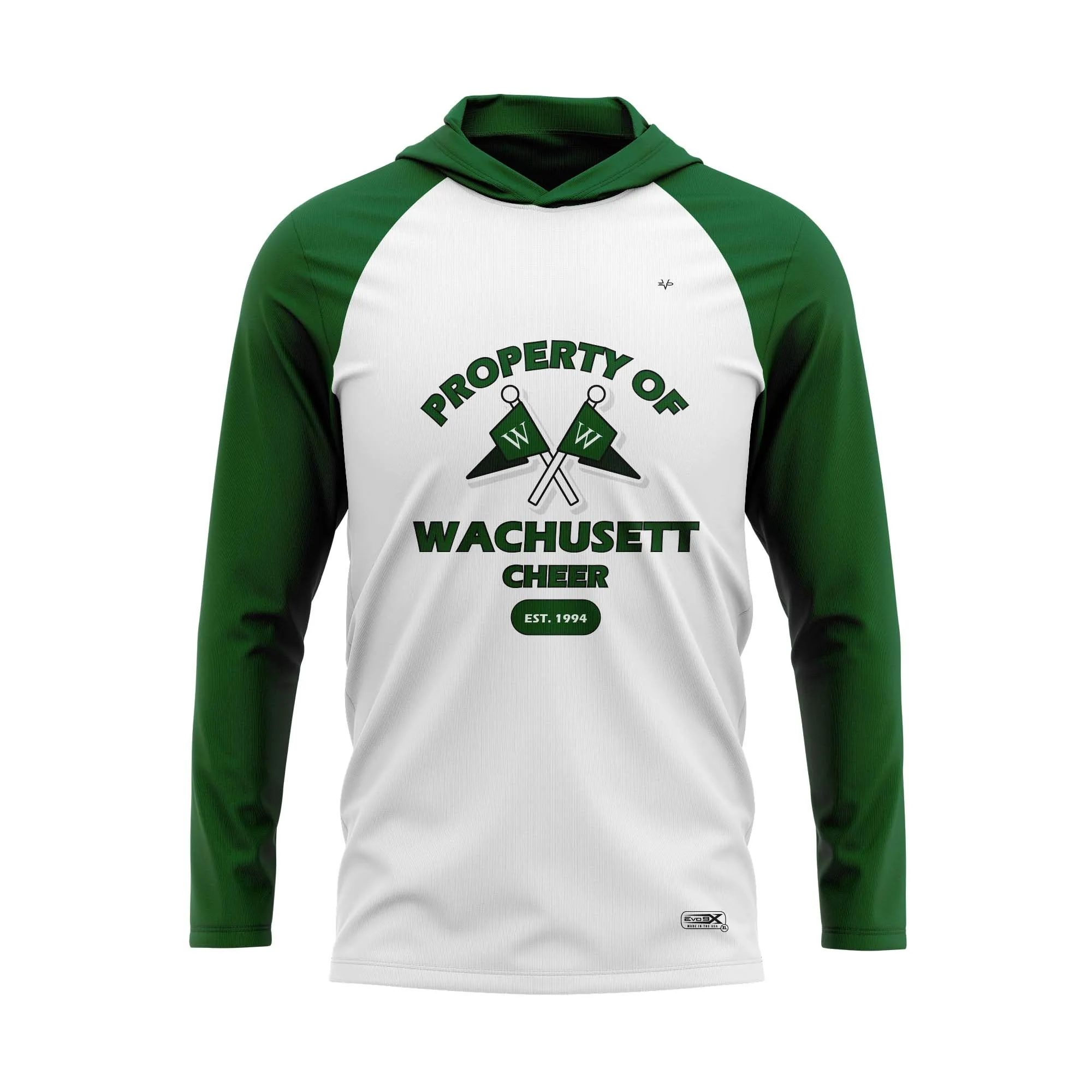 WACHUSETT FOOTBALL Sublimated Lightweight Hoodie