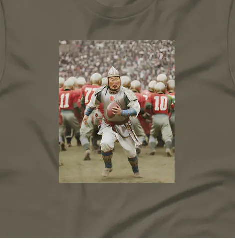 What if Genghis Khan played pro football?