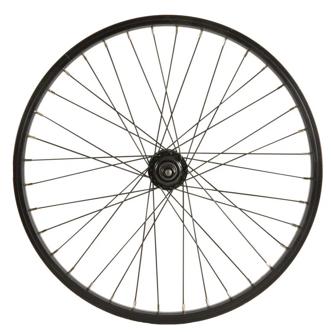 Wheel 20" BMX Rear 10 mm Freewheel Axle - Black