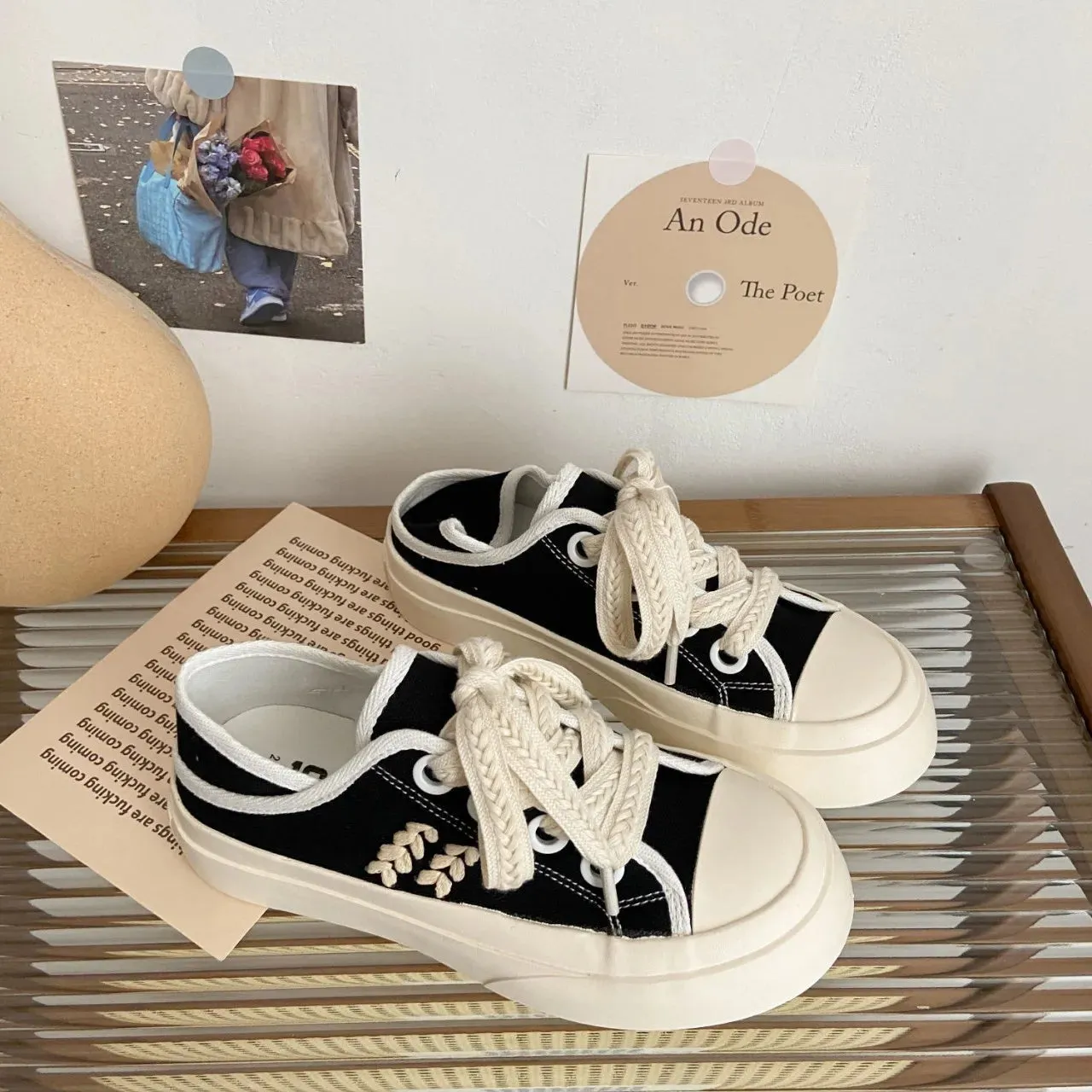 Women Platform Chunky Thick Sole Sneakers