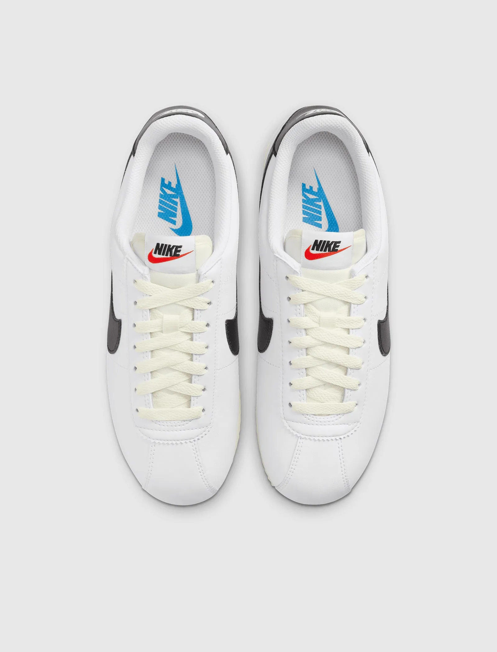 WOMEN'S CORTEZ "WHITE/BLACK/LIGHT PHOTO BLUE"