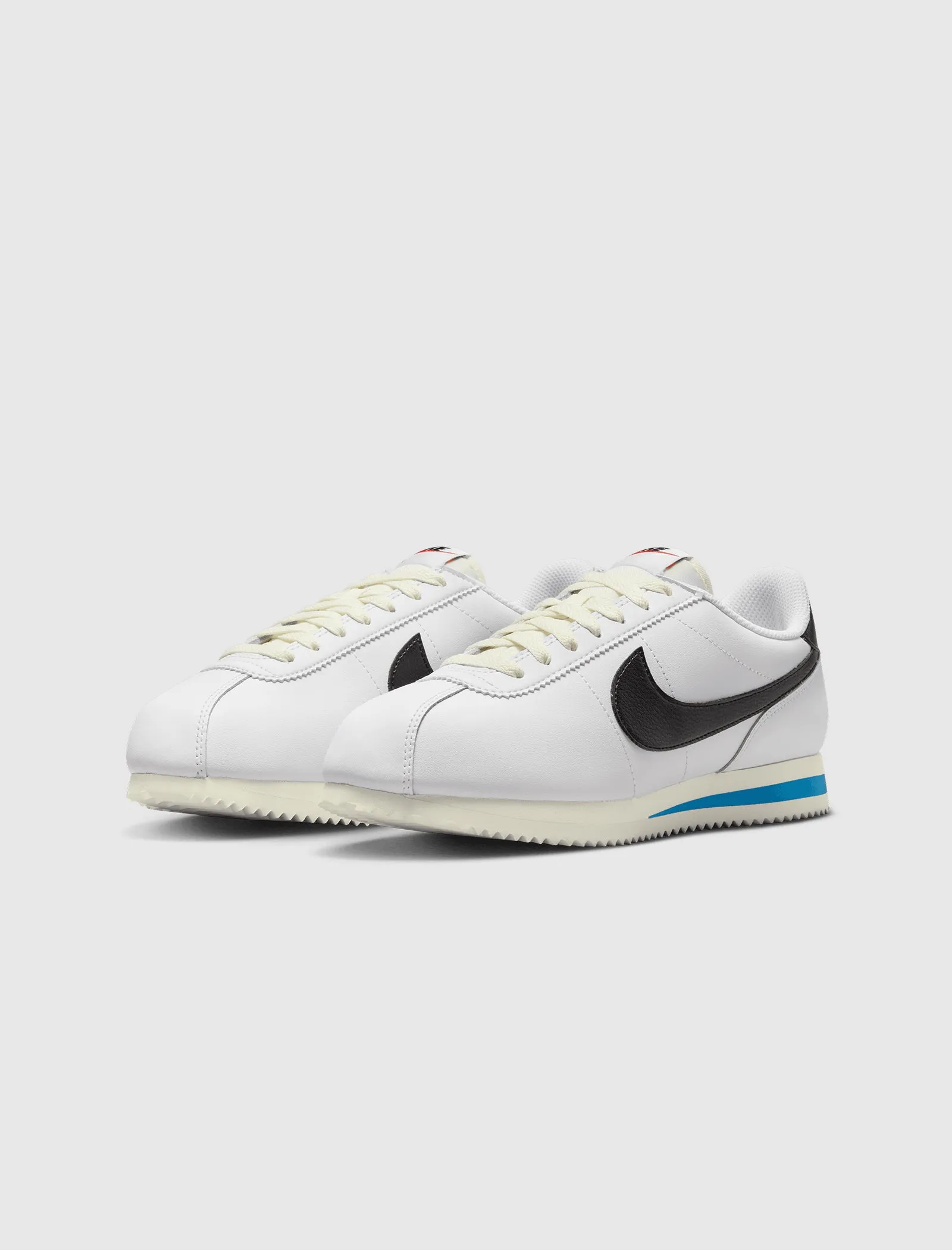 WOMEN'S CORTEZ "WHITE/BLACK/LIGHT PHOTO BLUE"