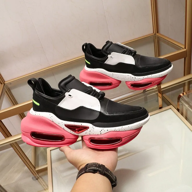 women's high quality leisure shoes  thick soled