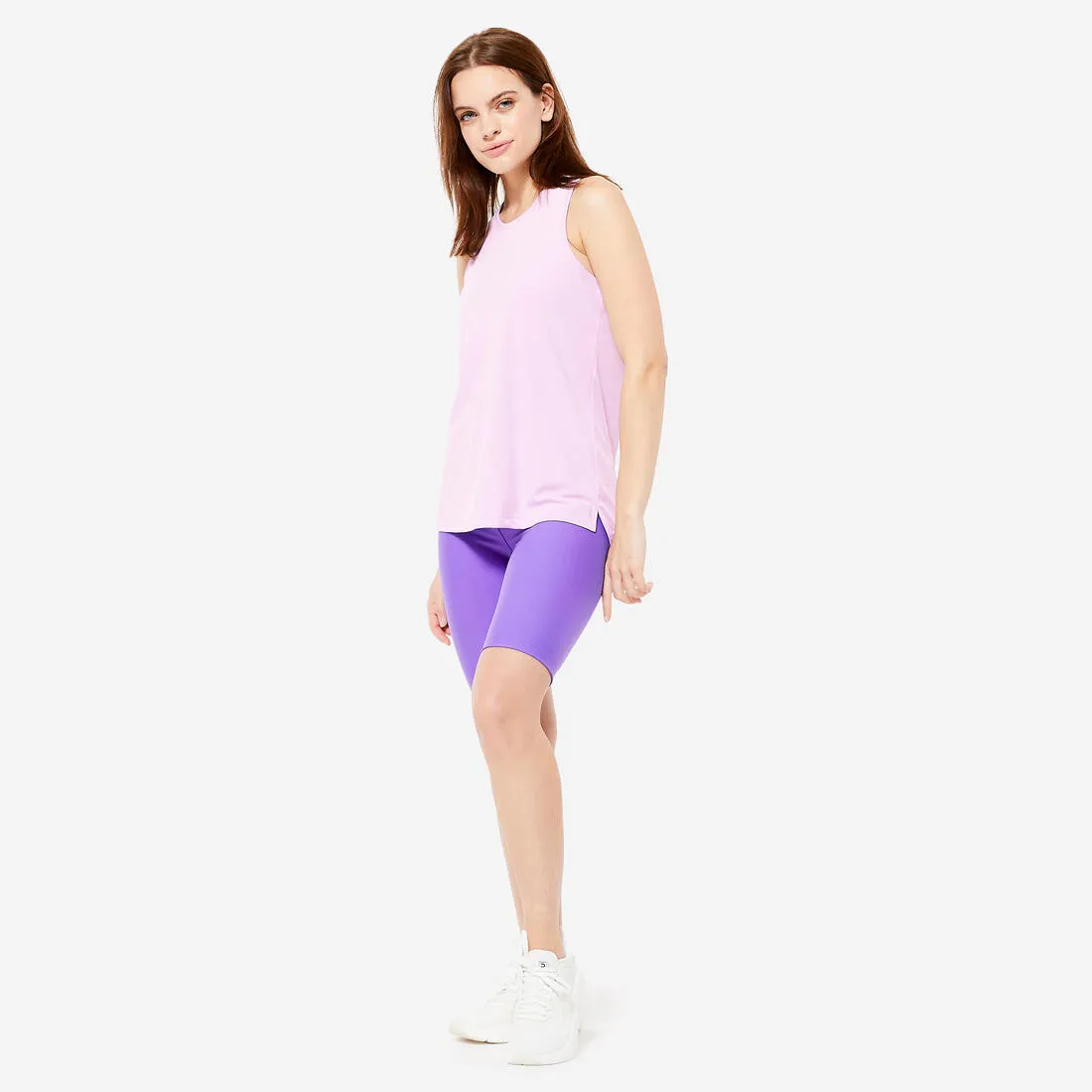 Women's High-Waisted Fitness Cardio Cycling Shorts