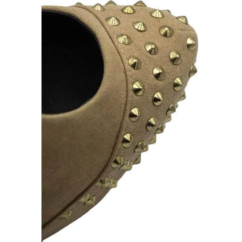 Women's PLATFORM PUMPS WITH STUDS