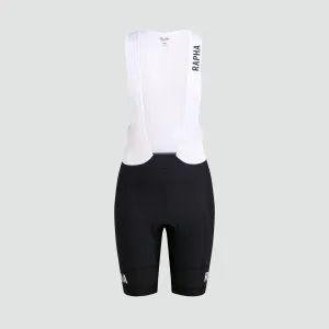 Women's Pro Team Training Bib Shorts - Black/White