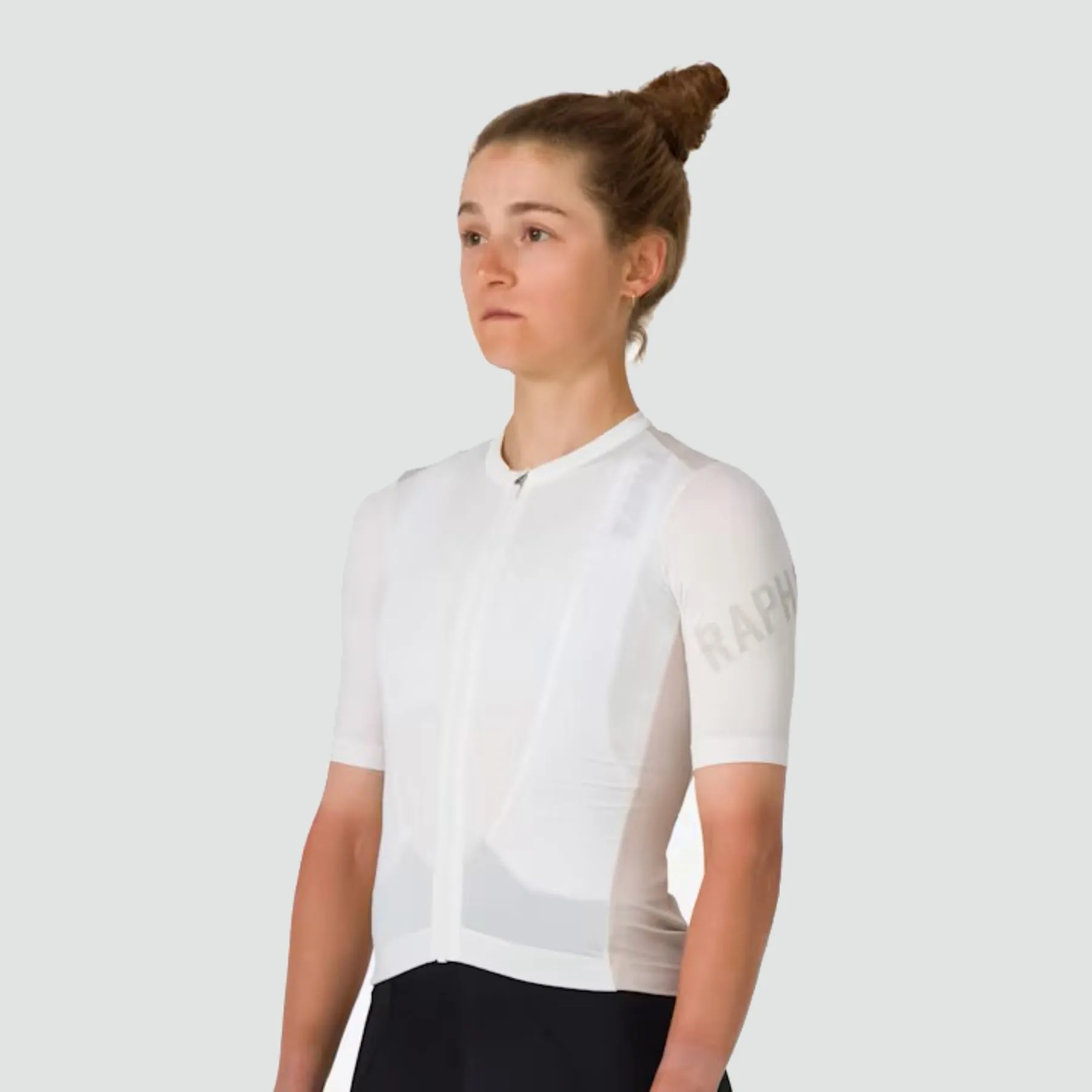 Women's Pro Team Training Jersey - White Alyssum / Silver Gray