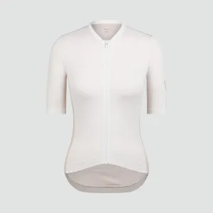 Women's Pro Team Training Jersey - White Alyssum / Silver Gray