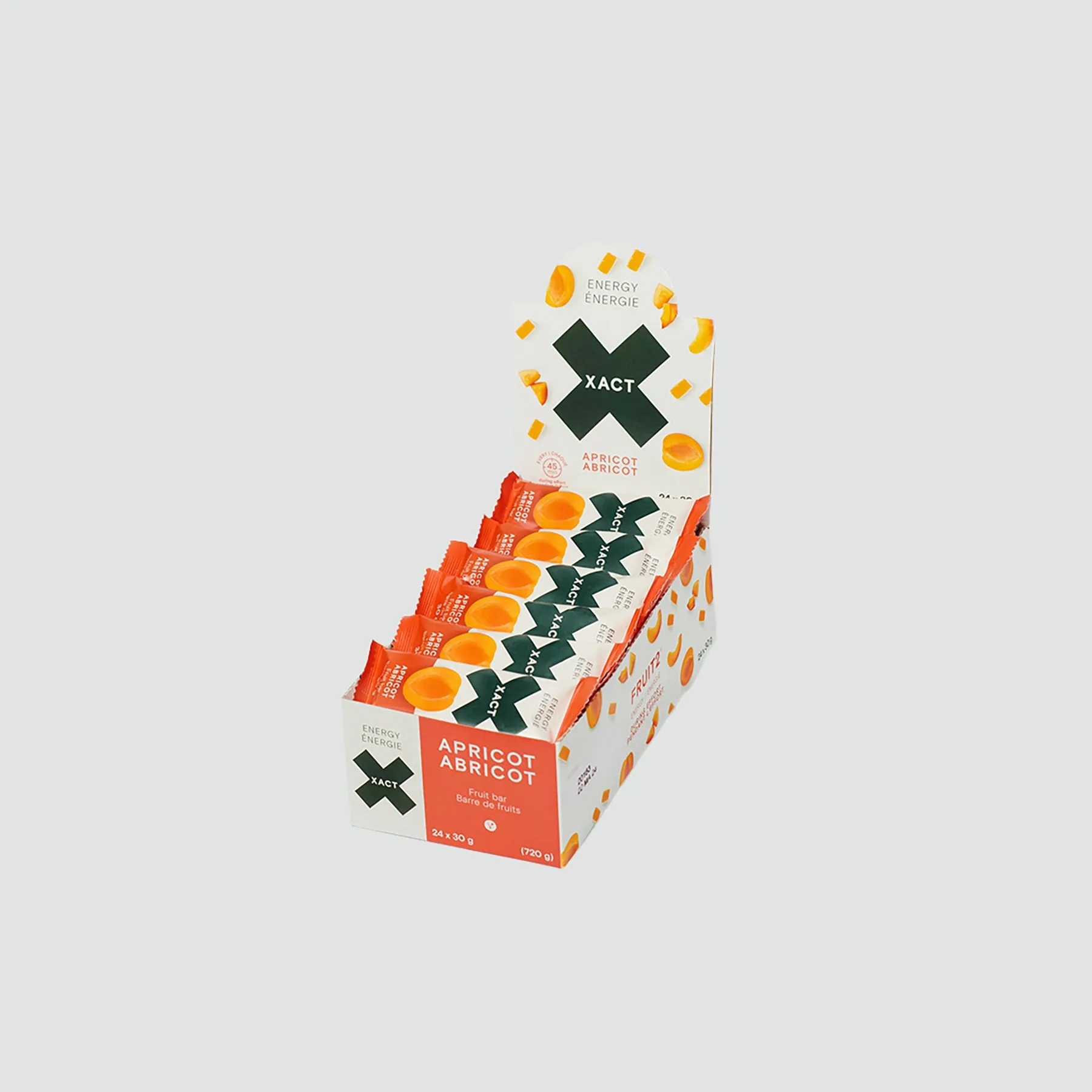 XACT ENERGY Fruit Bars - Apricot
