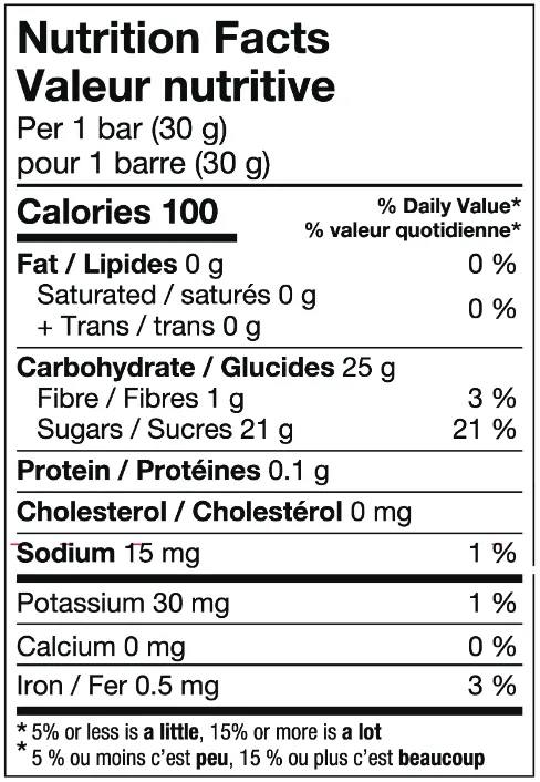 XACT ENERGY Fruit Bars - Apricot