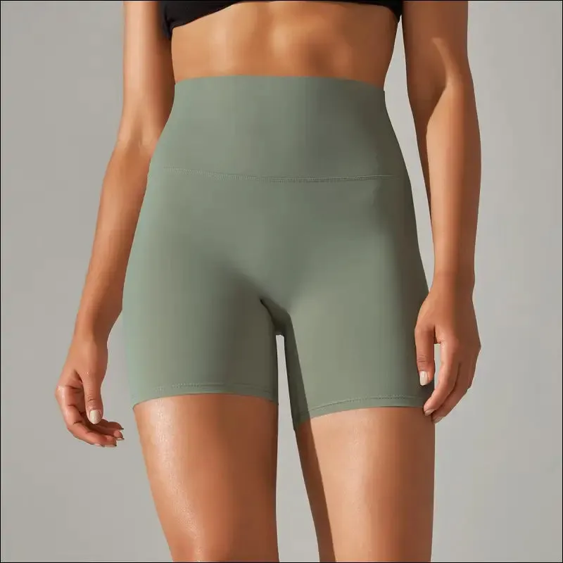 Yoga shorts women fitness shorts running cycling shorts breathable sports leggings high waist