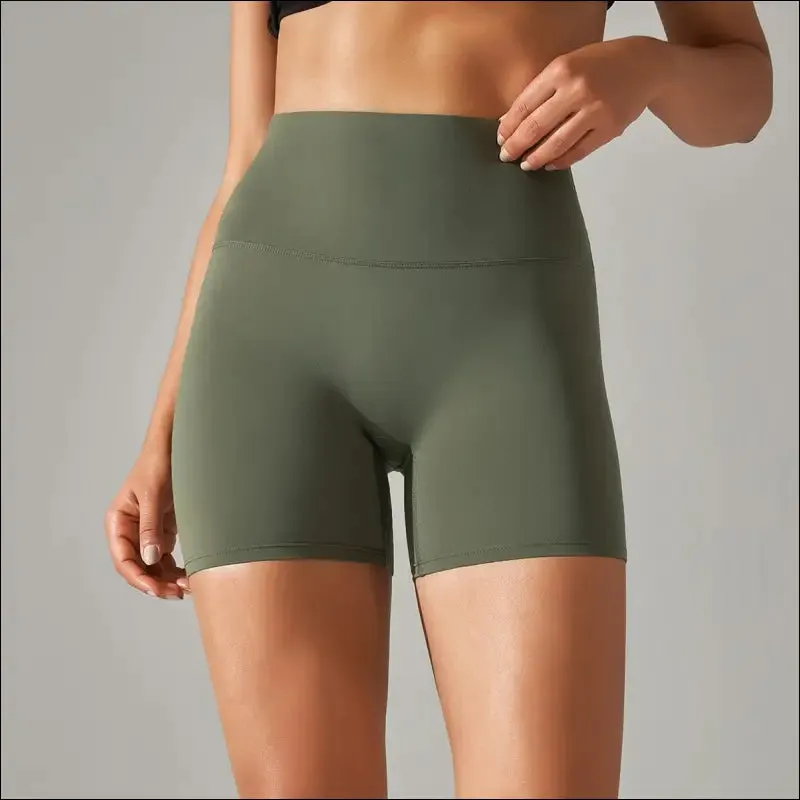 Yoga shorts women fitness shorts running cycling shorts breathable sports leggings high waist