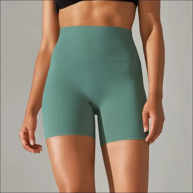 Yoga shorts women fitness shorts running cycling shorts breathable sports leggings high waist