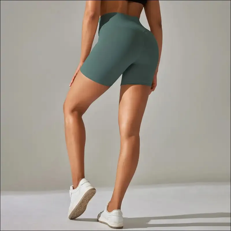 Yoga shorts women fitness shorts running cycling shorts breathable sports leggings high waist