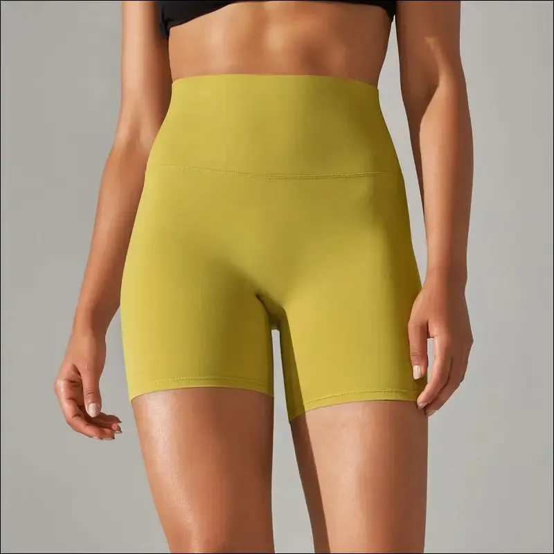 Yoga shorts women fitness shorts running cycling shorts breathable sports leggings high waist
