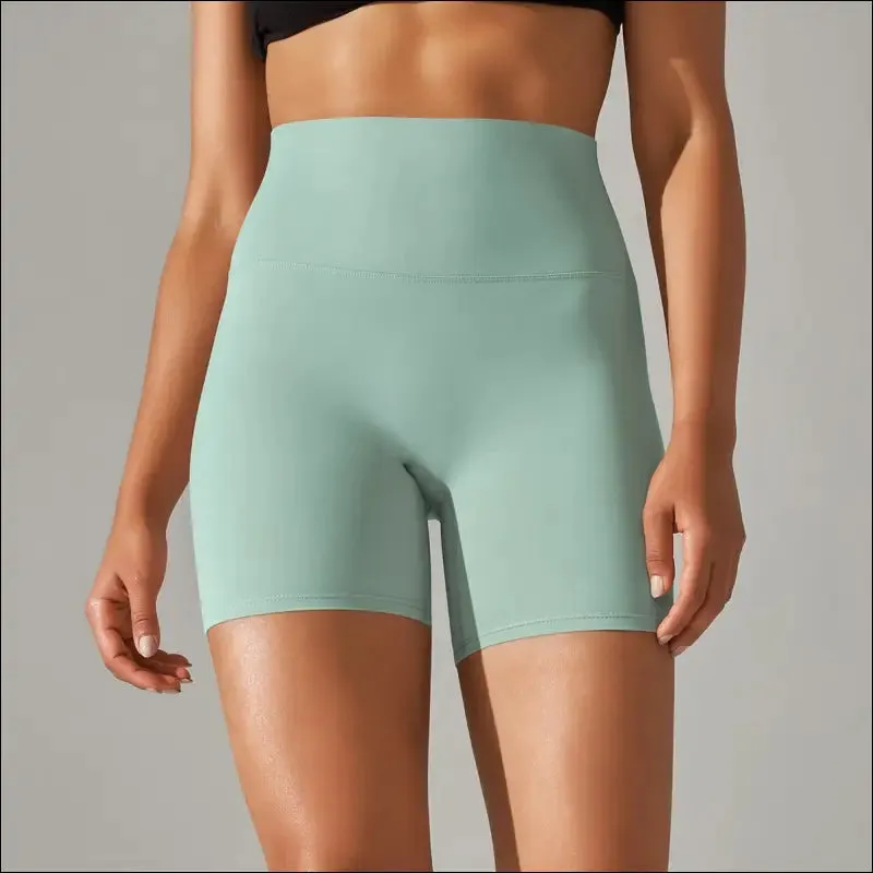 Yoga shorts women fitness shorts running cycling shorts breathable sports leggings high waist