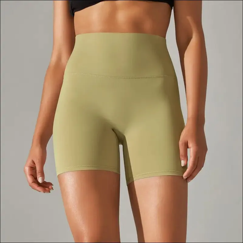 Yoga shorts women fitness shorts running cycling shorts breathable sports leggings high waist