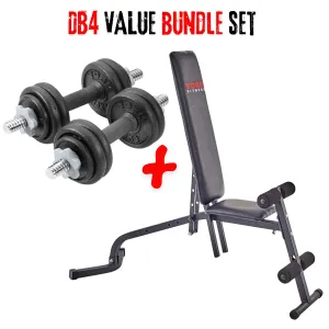 York Barbell DB4 Value bundle set