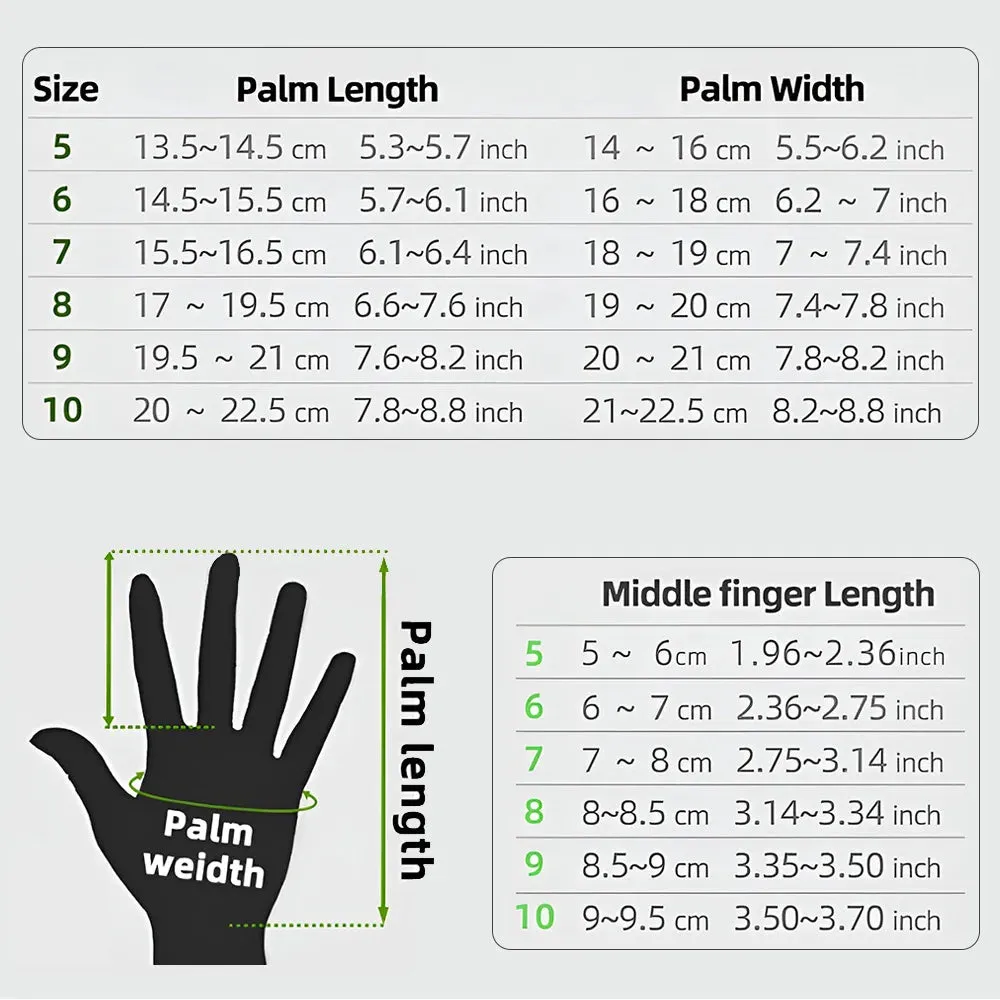 Youth & Adult Goalie Goalkeeper Gloves, 4mm Latex with Fingersaver