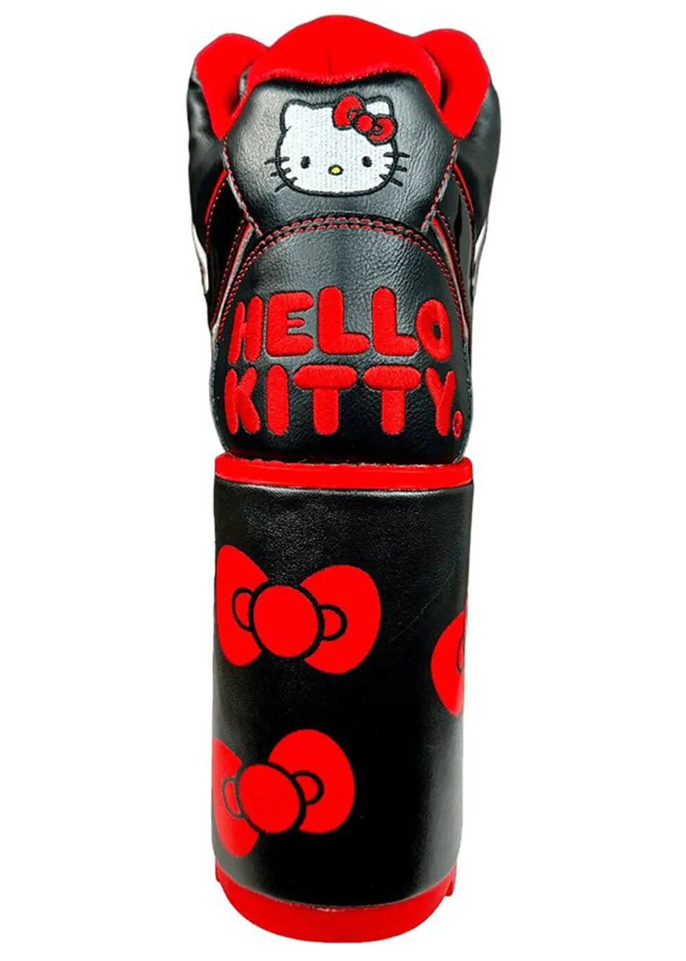 YRU Shoes x Hello Kitty Qozmo Bow Platform Shoes Black Red